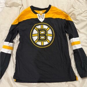 Boston Bruins Long Sleeve Shirt Women’s XL